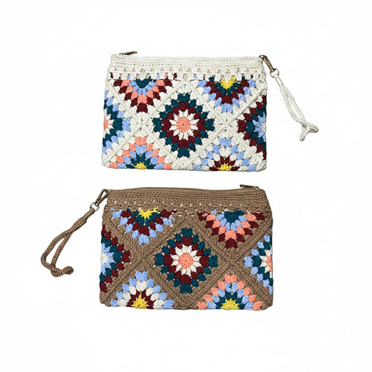 Crochet clutch