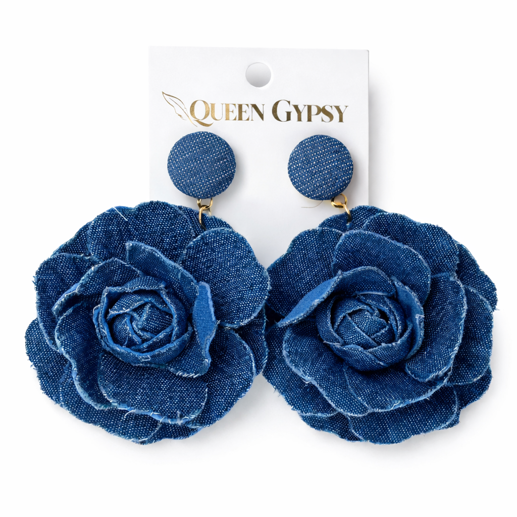 Indigo Romance Earring