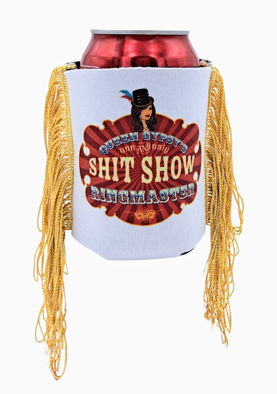 QG-Ringmaster Koozie with Fringe