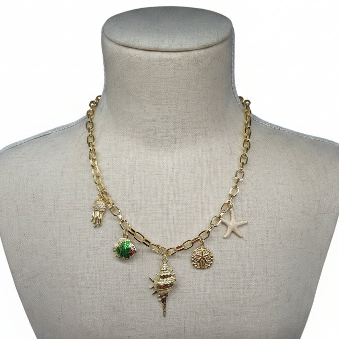 Sea Life Charm Necklace
