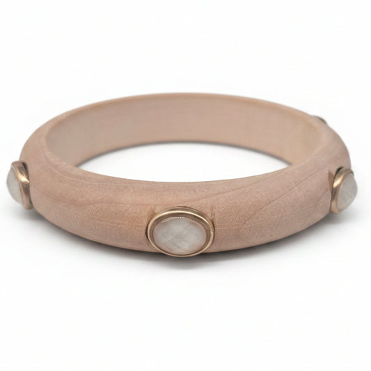 Wooden Cabochon Bangle