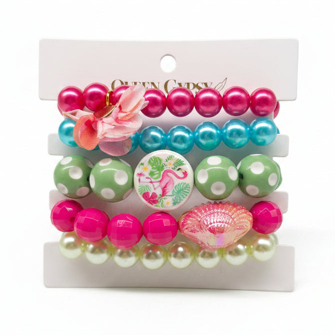 Polka Dot Paradise Bracelet Stack