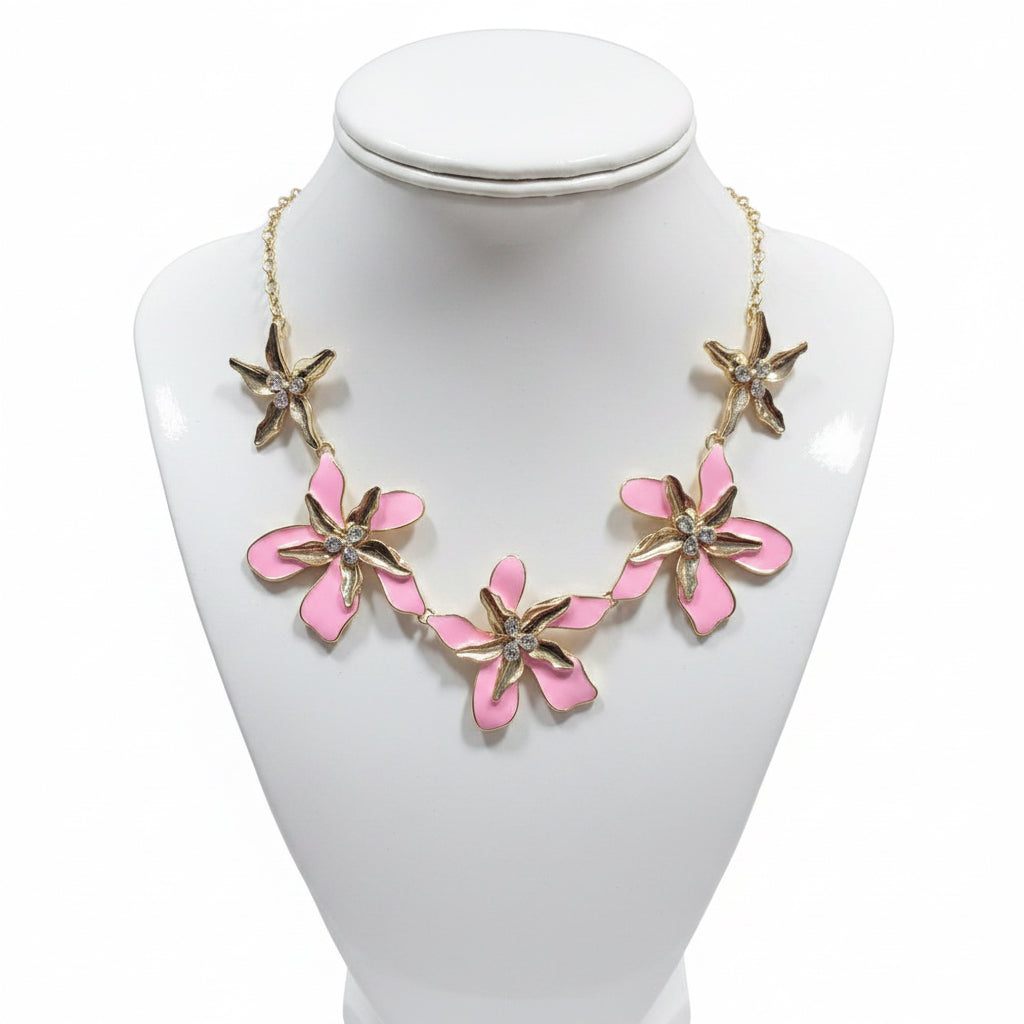 Petals in Bloom Statement Necklace