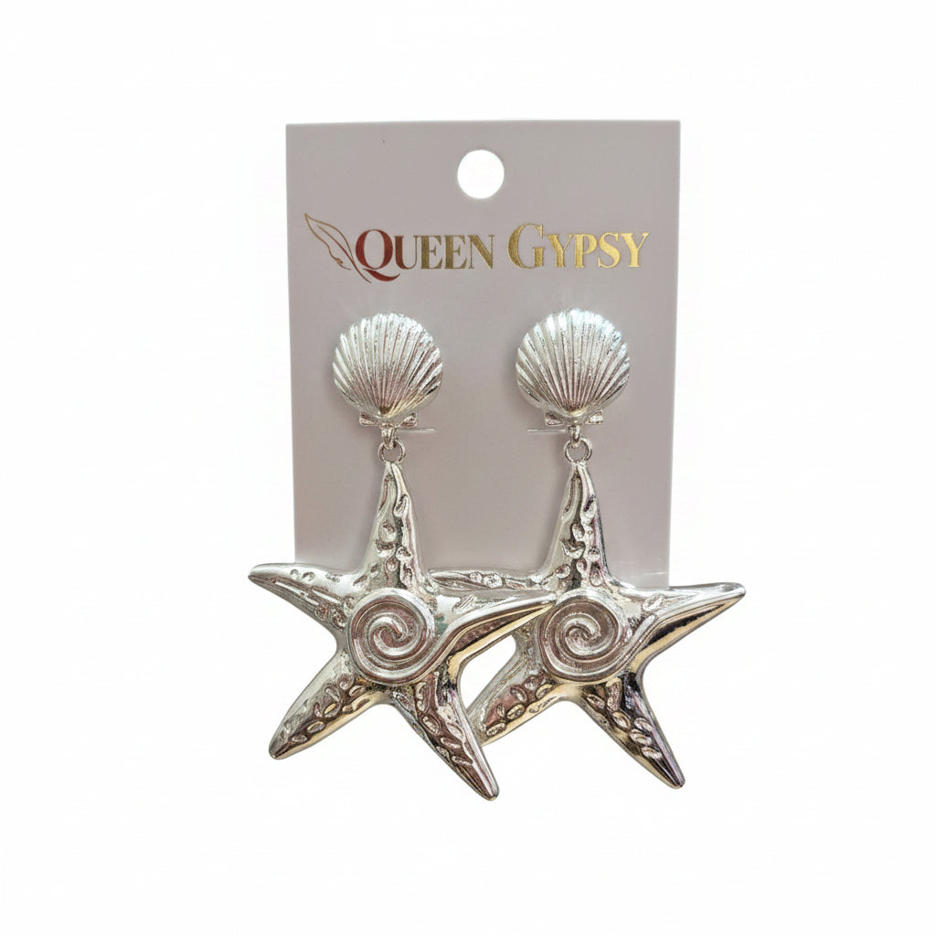 Starfish Shell-ebration Earrings