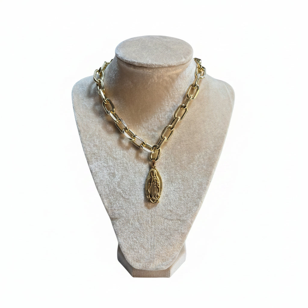 Guadalupe Heavy Link Necklace