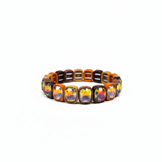 Chunky Candy Crystal Stretch Bracelets