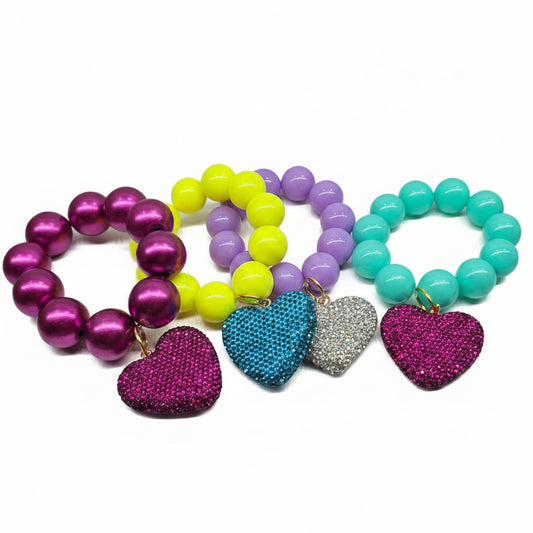Neon Sweetheart Bracelet