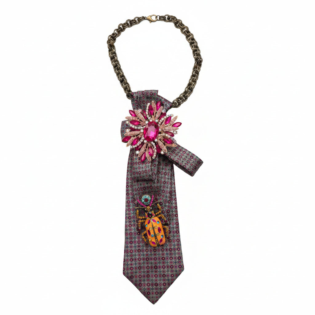Fuchsia Florals & Creepy Crawlies