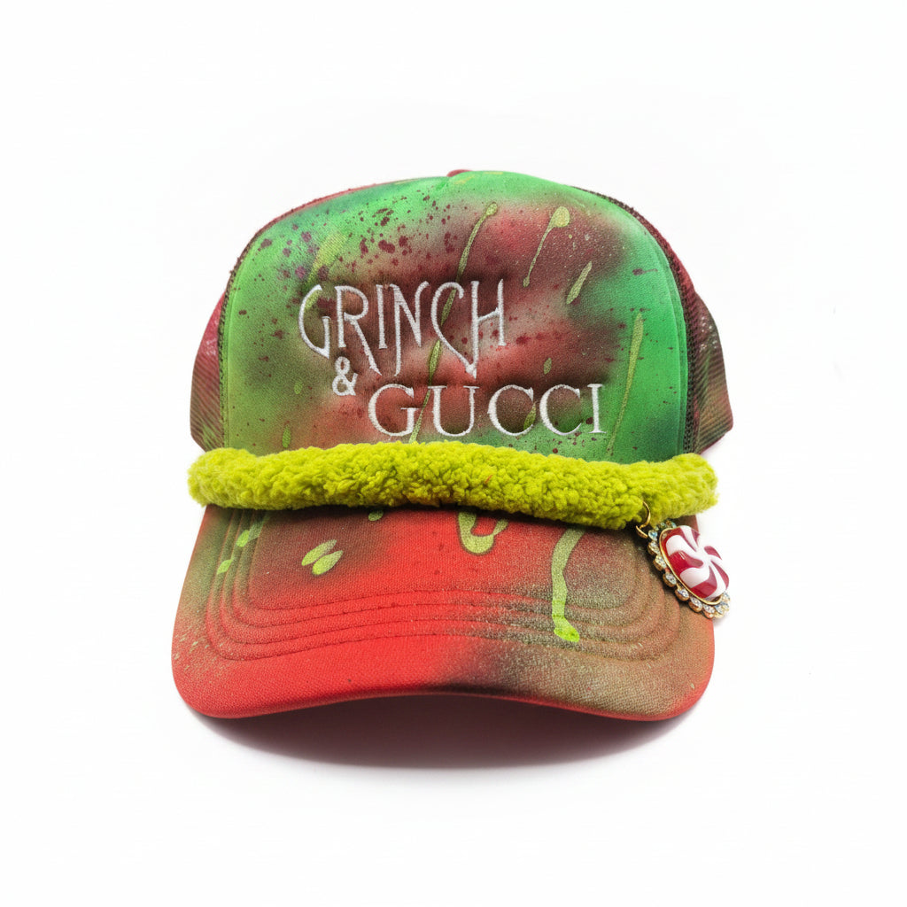 Grinch & Gucci Trucker Hat