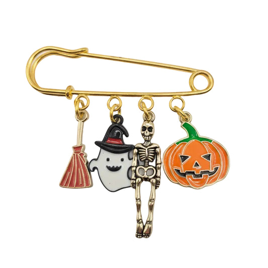 Spooky Squad Charm Brooch