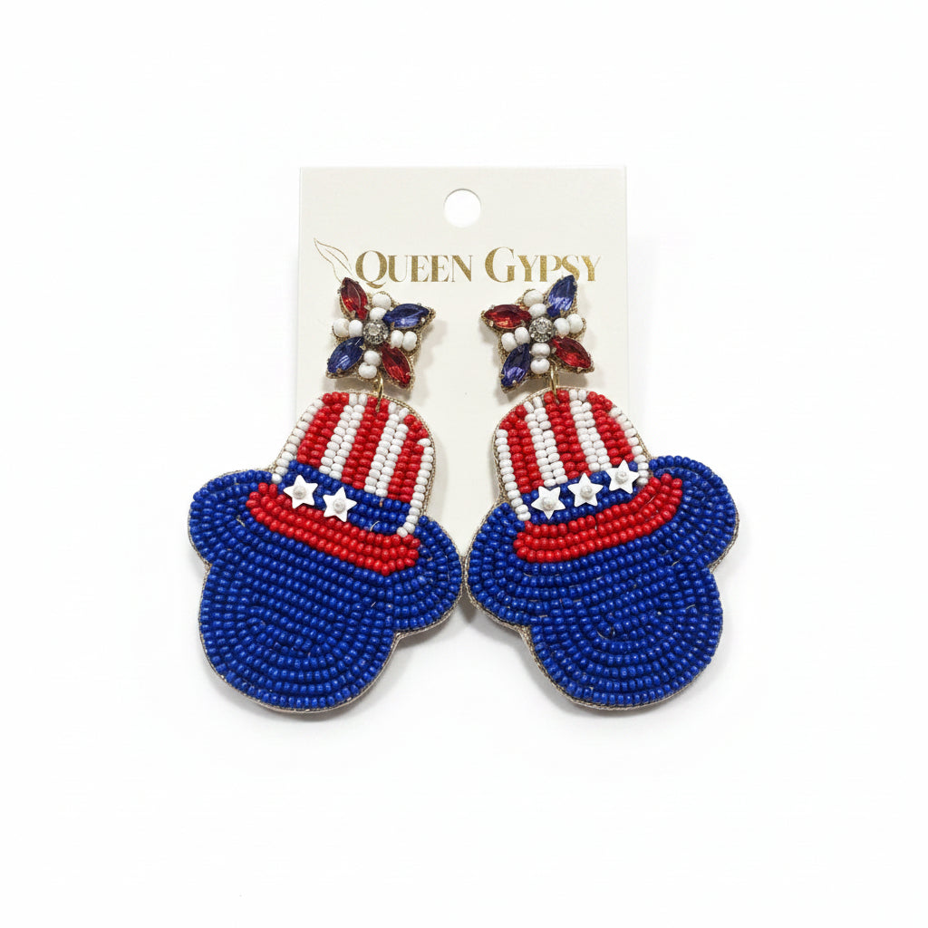 Uncle Sam's Finest Earrings