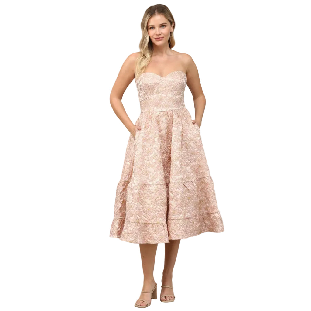 Pink Champagne Promises-Dress