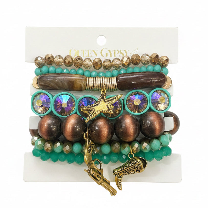 QG Rodeo Bracelet Stack Assorted