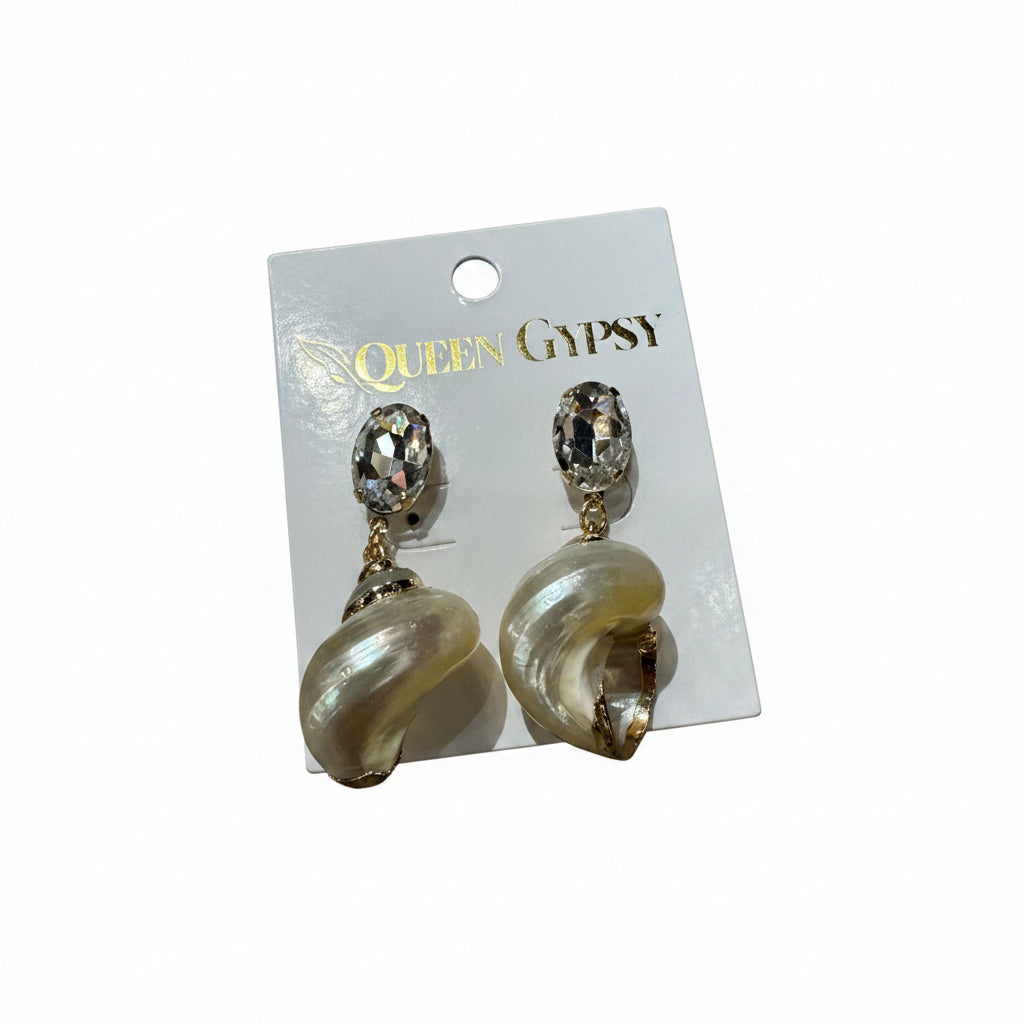 By the Seashore Shell Earring