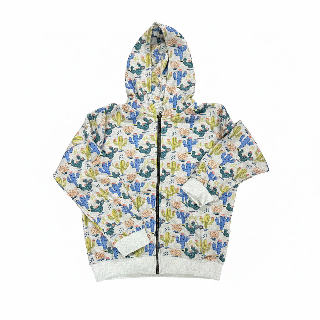 Zip up Cactus Sweatshirt
