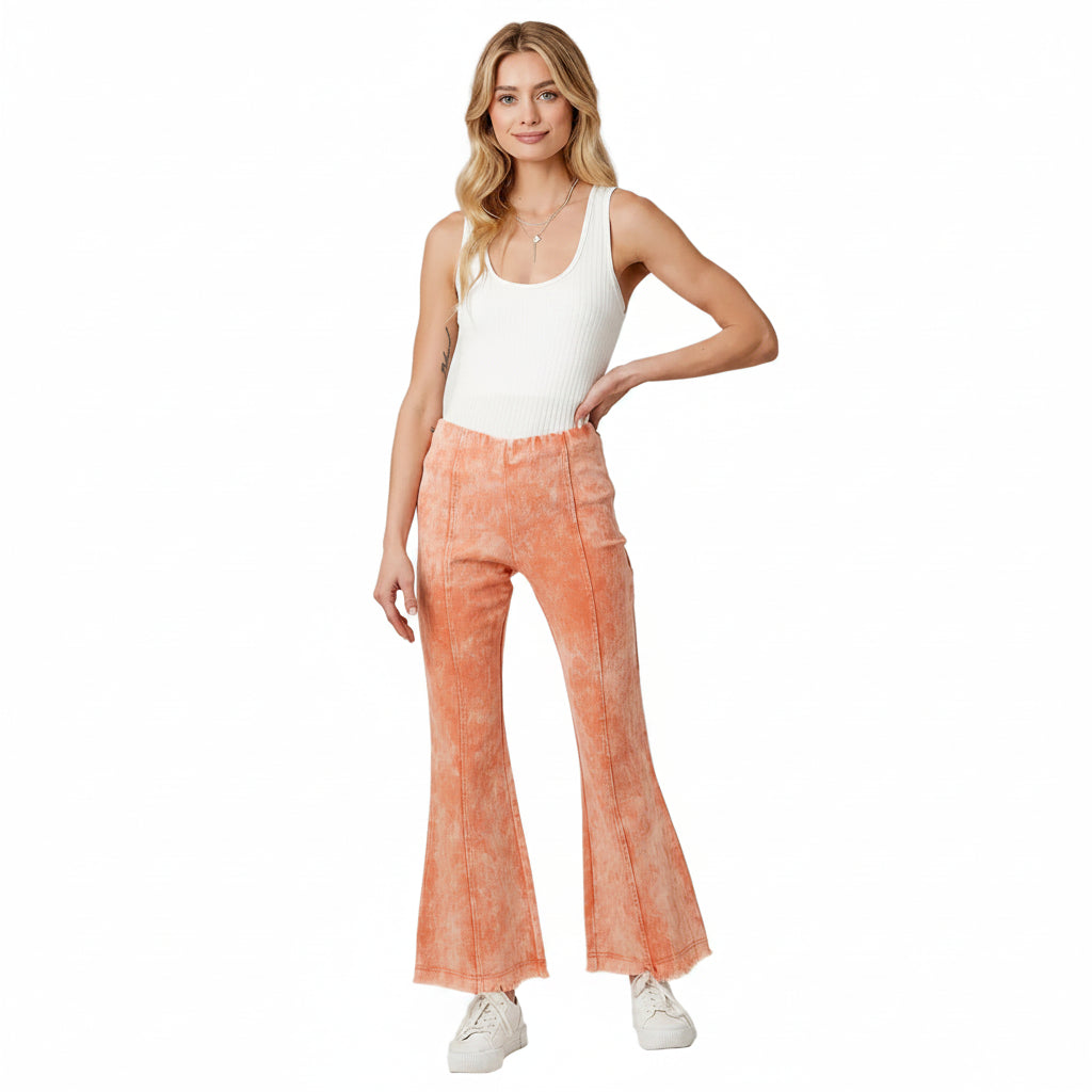 Tequila Sunrise Washed Flares