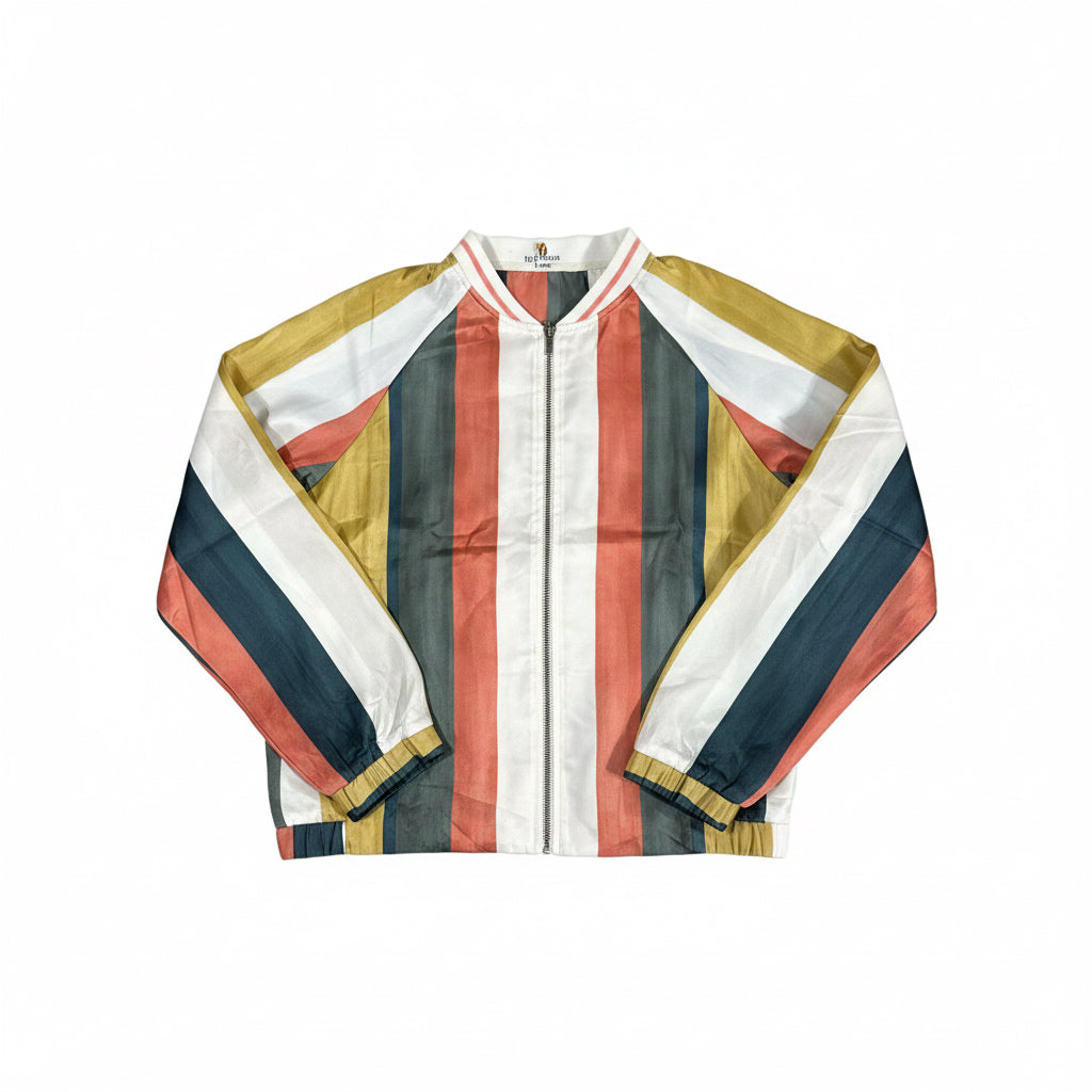 Uptown Silk Bomber