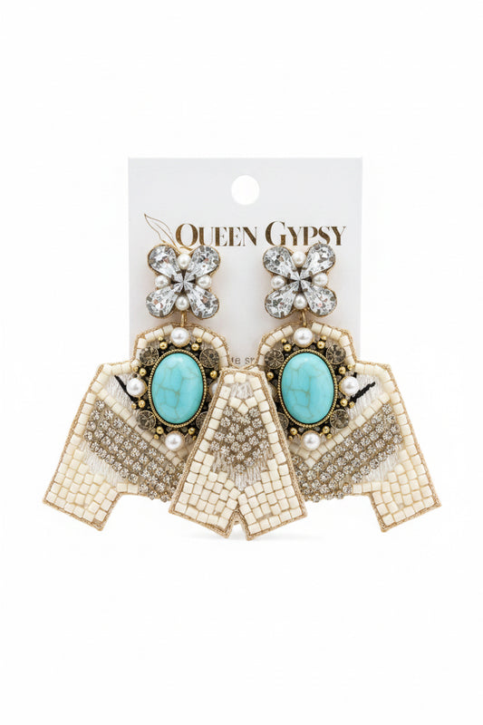 NFR Style jacket earrings
