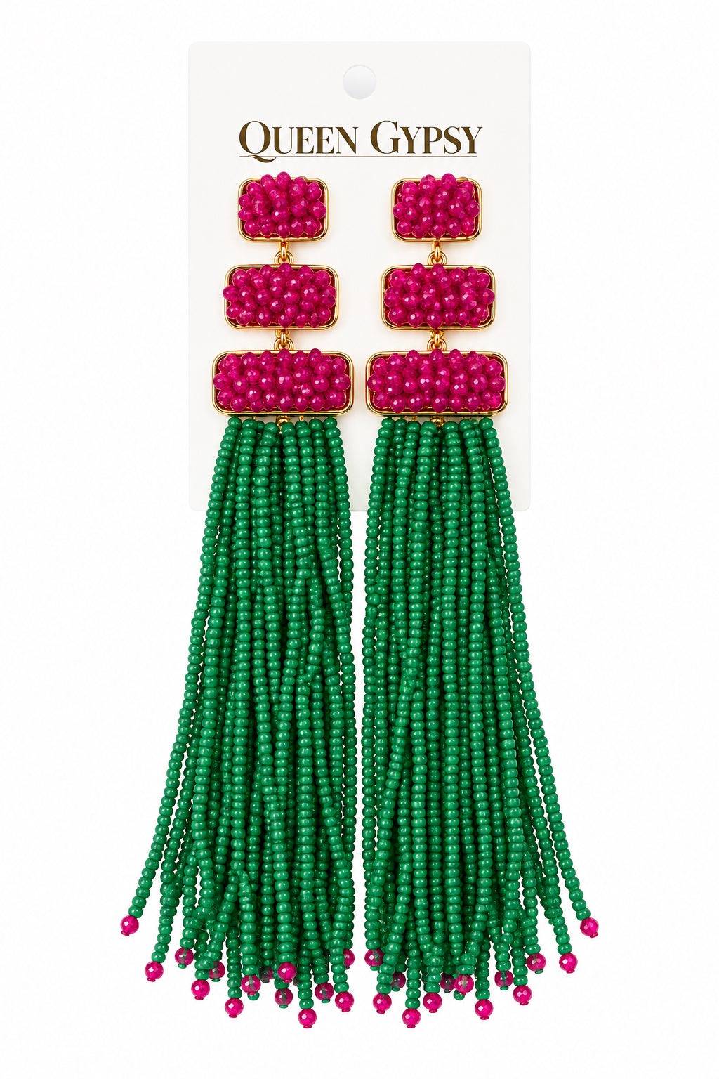 bead Tassel earrings
