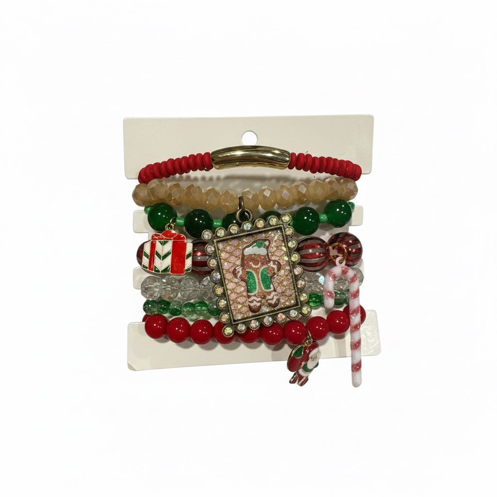 Boy Gingerbread Stack