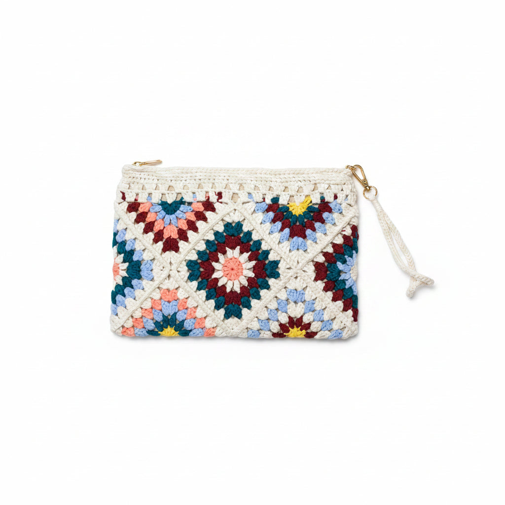 Crochet clutch
