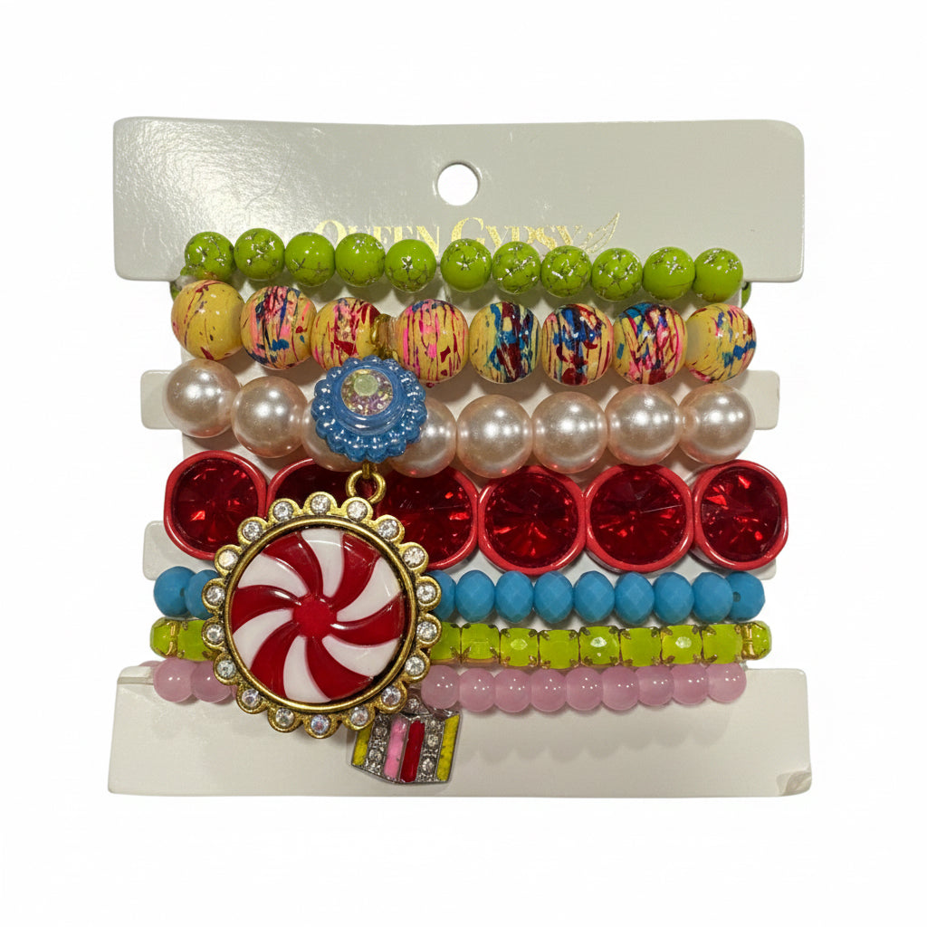 Candy Splatter Christmas Stack