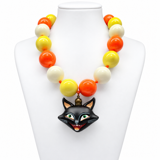Purr-fectly Wicked Cat Necklace