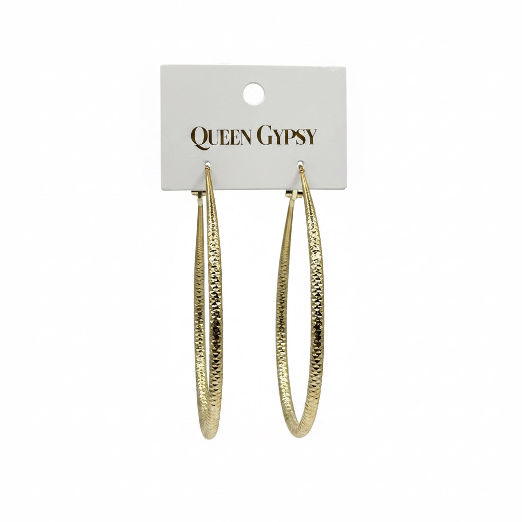 Gold Teardrop Earrings