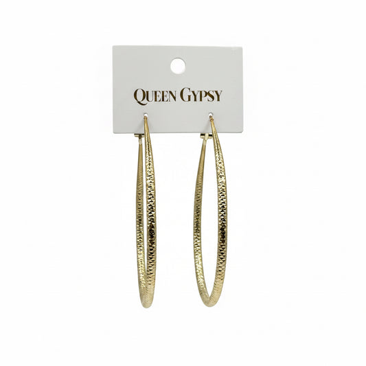 Gold Teardrop Earrings