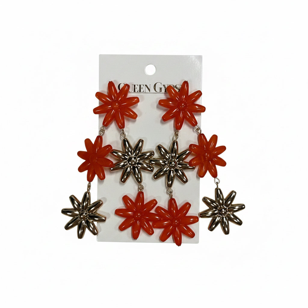 Flower Chandelier earring