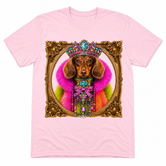Haute Hound T-Shirt On Pink