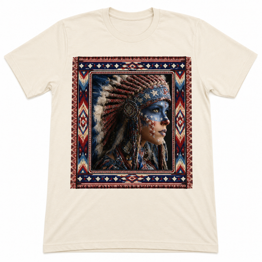 Freedom's Warrior T-Shirt on Natural