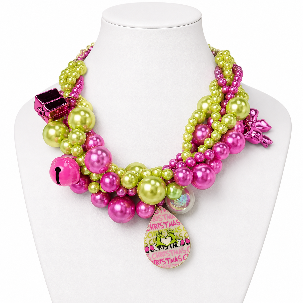 Grinchmas Glam Statement Necklace