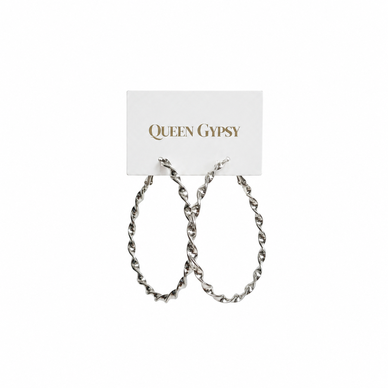 Twisted Hoop Earrings