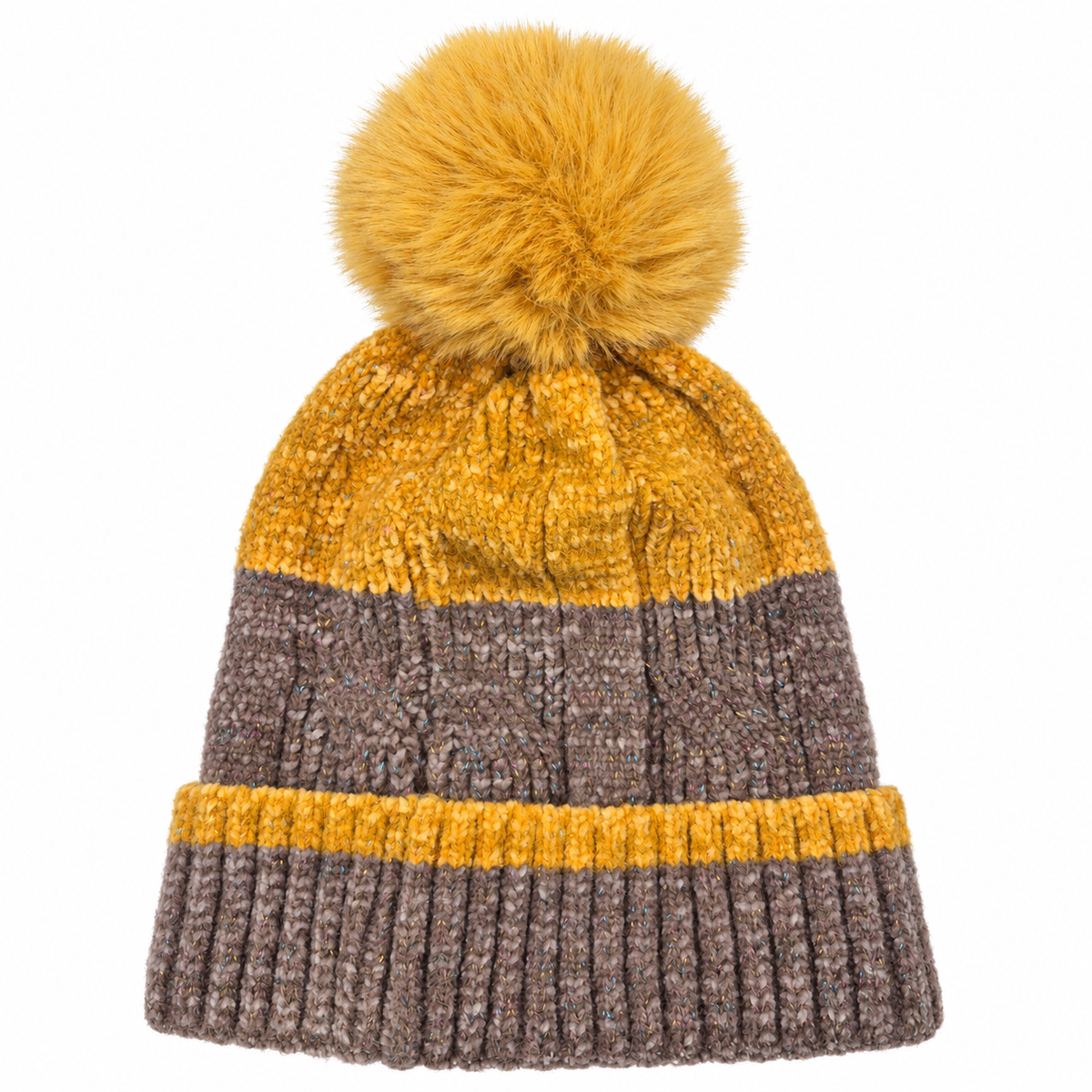 Confetti Cozy Colorblock Beanie