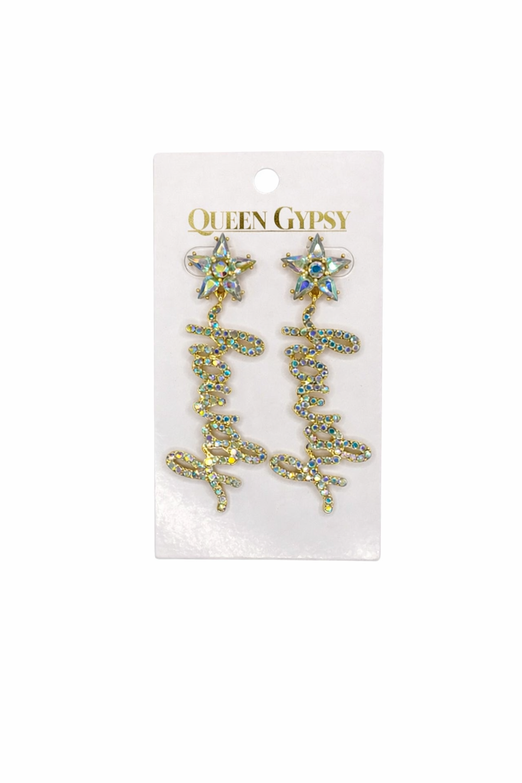 Crystal Howdy earrings