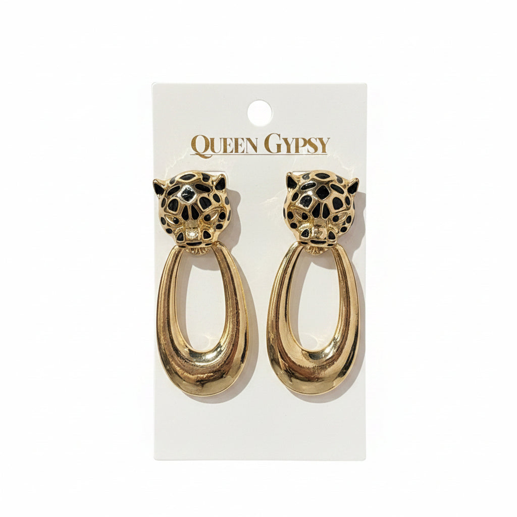 Jaguar Door Knocker earrings