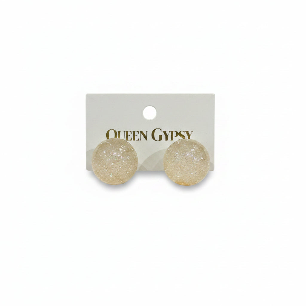 Gumdrop Stud Earrings