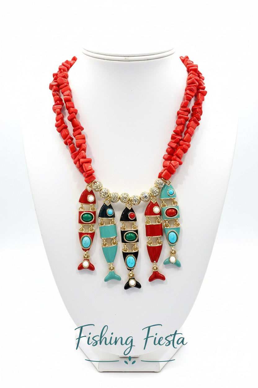 Fishing Fiesta Necklace