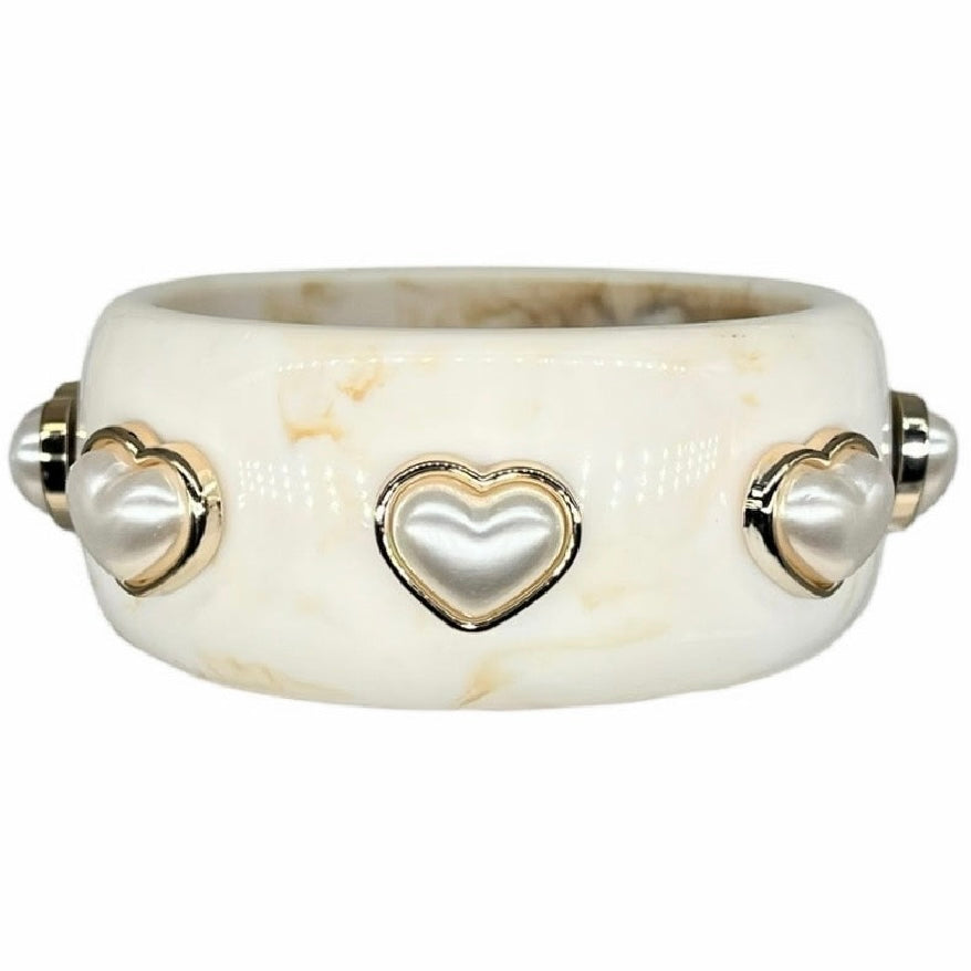 Sweetheart Pearl Bangle