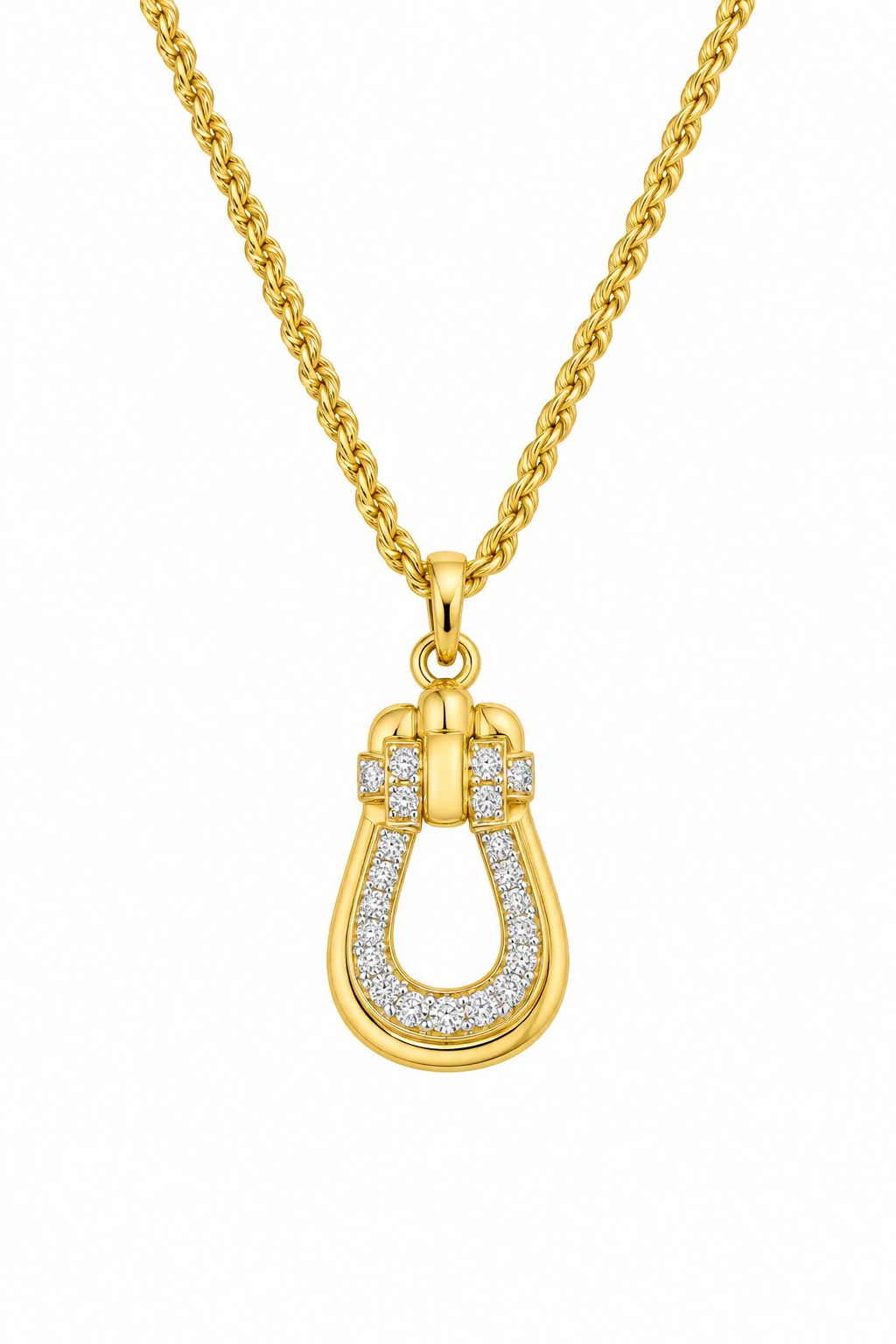 Giddy up Stirrups Necklace