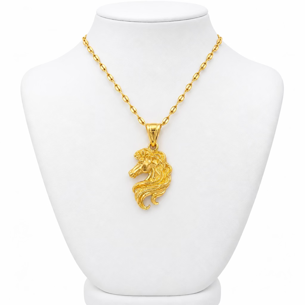 Wildfire Horse Necklace