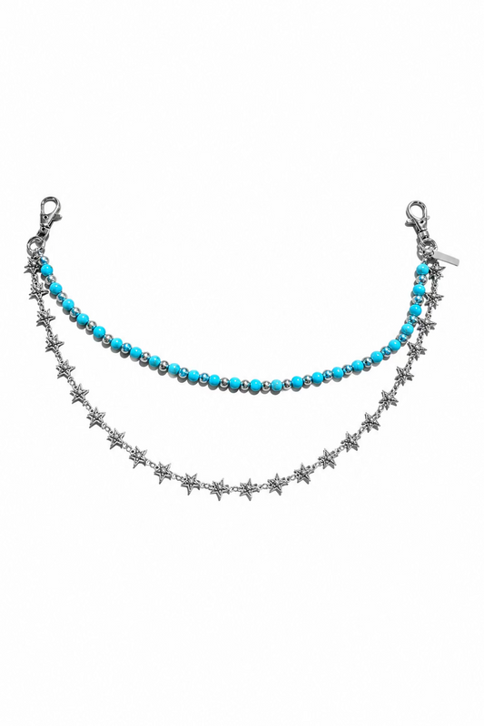 Seeing Stars Turquoise Bag Chain