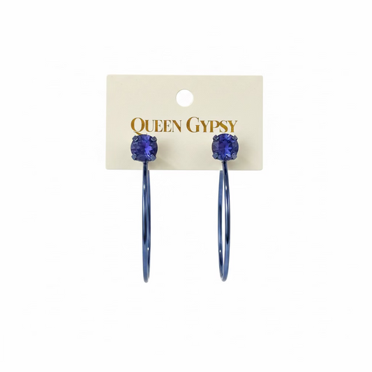 Metal Glam hoops