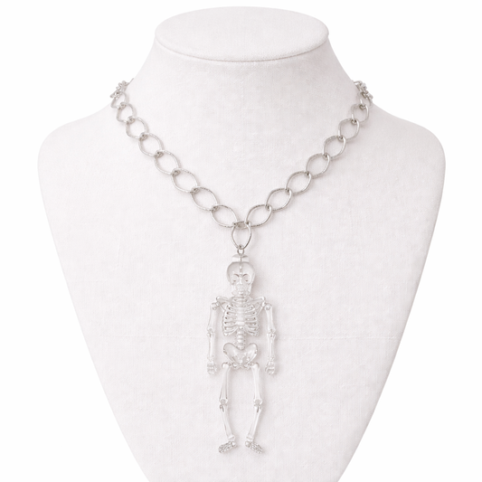 Bone to Be Wild Skeleton Necklace