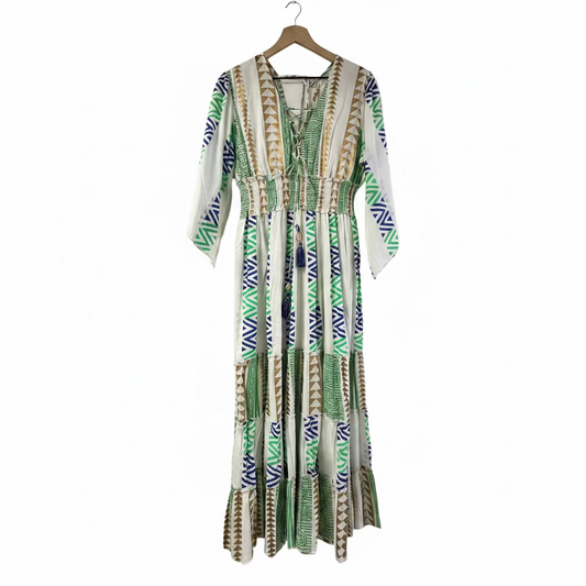 Aztec Shore Goddess Dress