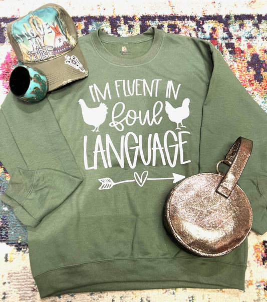 QG-Speak Foul Sweatshirt