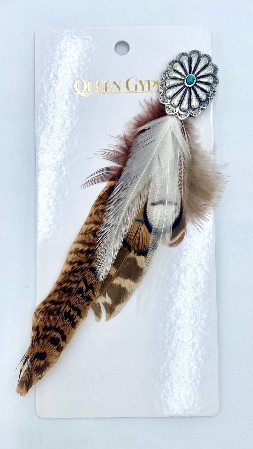 Feather Hat Pins