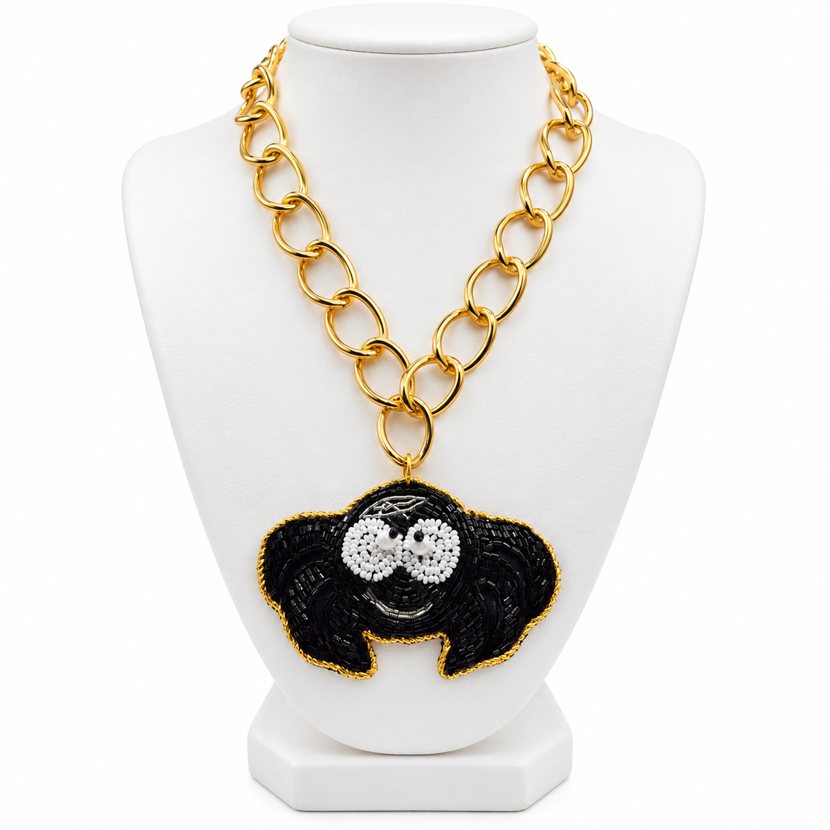 Velvet Halloween Chain Necklace