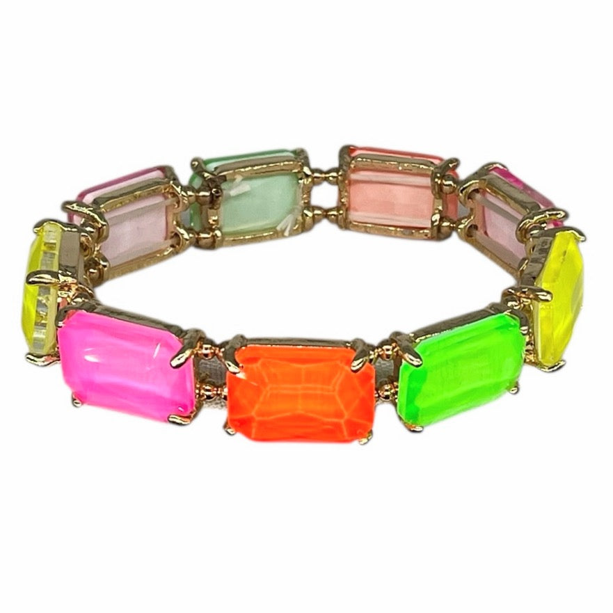 Bright Lights Crystal Stretch Bracelet